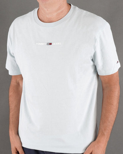 Tommy Jeans Logo T-shirt Sky Blue