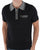 Gabicci Vintage Amalfi Knit Polo Black