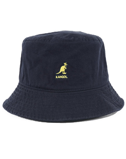 Kangol Washed Bucket Hat Navy