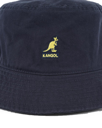 Kangol Washed Bucket Hat Navy