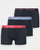 Tommy Hilfiger Triple Pack Trunks Sky/Navy Blue/Red