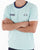 Ellesse Open T Shirt Light Blue