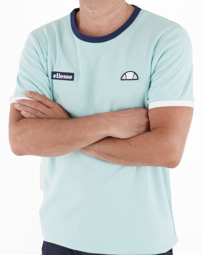 Ellesse Open T Shirt Light Blue