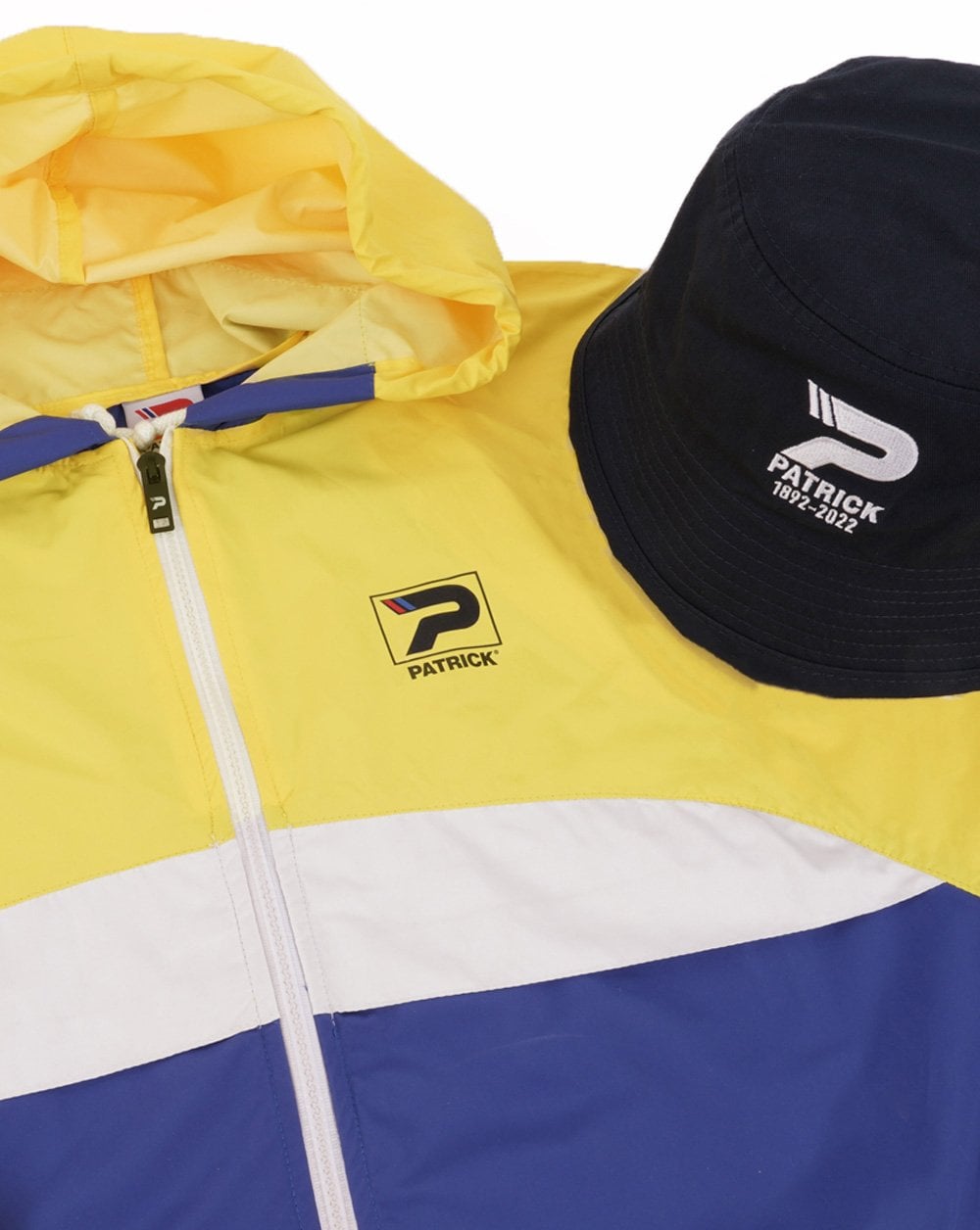 Patrick Classic Cagoule Yellow/White/Royal