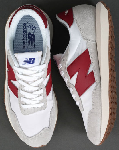 New Balance 237 Trainer White/Red