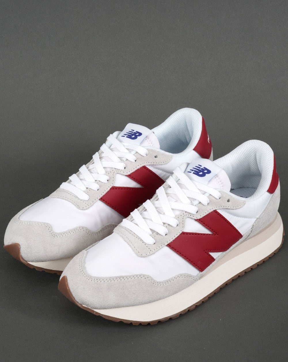 New Balance 237 Trainer White/Red