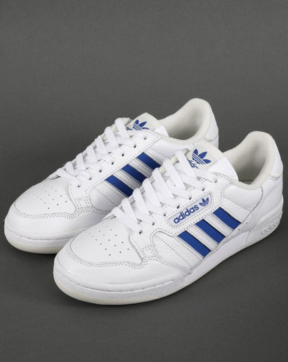 Adidas Continental 80 Stripes Trainers White/Blue