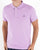 Gant Contrast Collar Polo Shirt Orchid Lilac