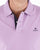 Gant Contrast Collar Polo Shirt Orchid Lilac