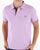 Gant Contrast Collar Polo Shirt Orchid Lilac
