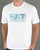 EA7 Logo Jersey T-shirt White