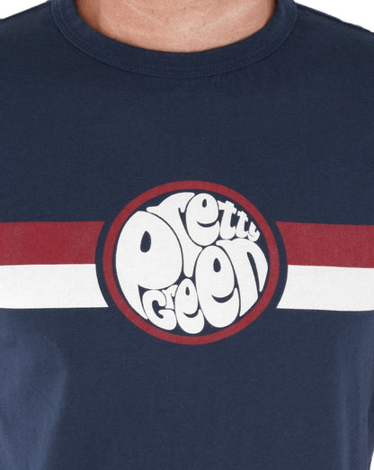 Pretty Green Tilby T-shirt Navy