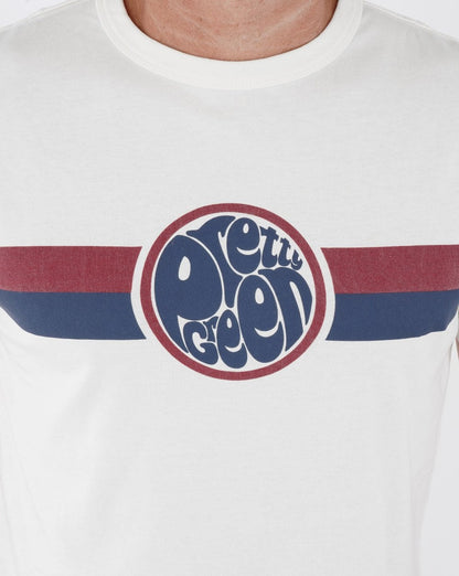 Pretty Green Tilby T-shirt White