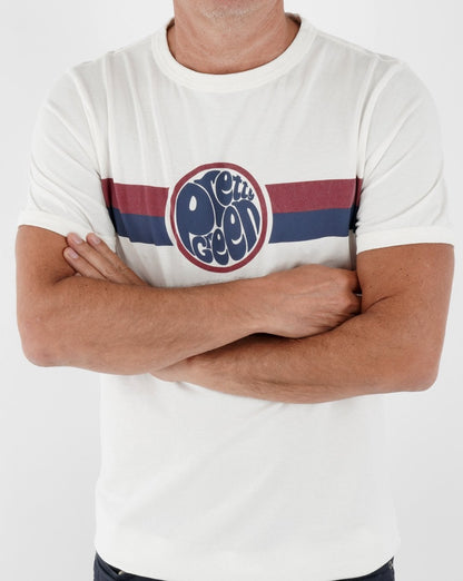Pretty Green Tilby T-shirt White