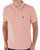 Pretty Green Tipped Polo Shirt Pink