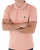 Pretty Green Tipped Polo Shirt Pink