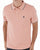 Pretty Green Tipped Polo Shirt Pink