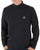 Pretty Green Mock Neck Long Sleeve Black