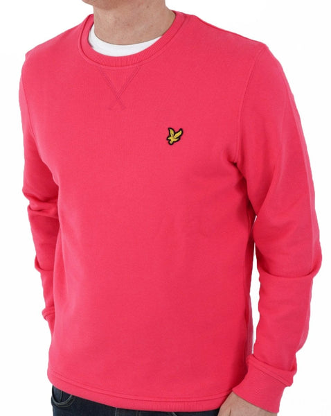 Lyle & Scott Crew Neck Sweatshirt Electric Pink