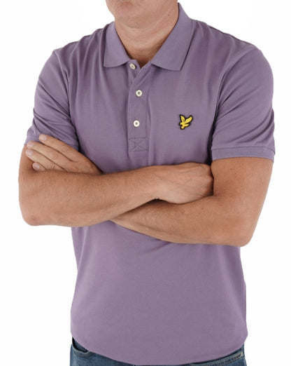 Lyle & Scott Polo Shirt Purple