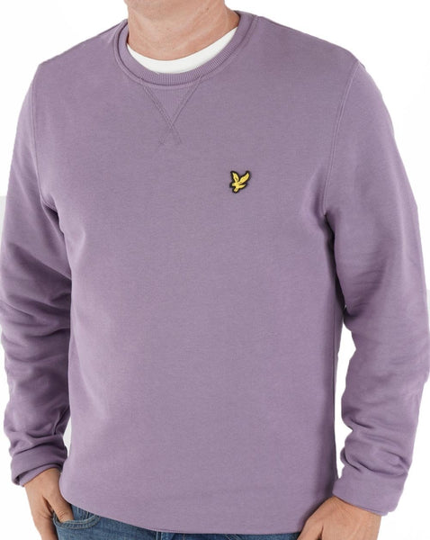 Lyle & Scott Crew Neck Sweatshirt Purple