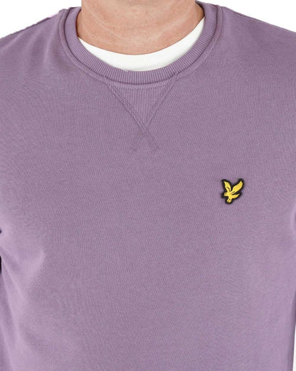 Lyle & Scott Crew Neck Sweatshirt Purple
