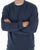 Pretty Green Cascade Crew Sweatshirt Navy