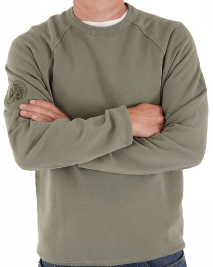Pretty Green Cascade Crew Sweatshirt Green