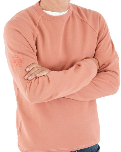 Pretty Green Cascade Crew Sweatshirt Pink