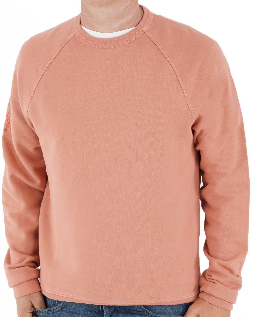 Pretty Green Cascade Crew Sweatshirt Pink