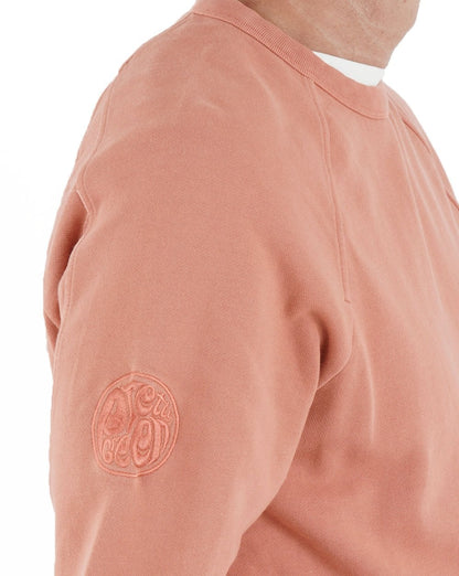 Pretty Green Cascade Crew Sweatshirt Pink