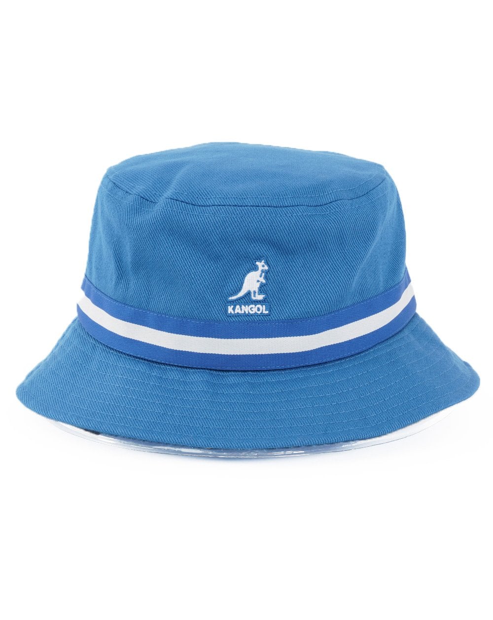 Kangol Stripe Gallagher Bucket Hat Washed Blue