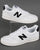 New Balance 300 Leather Trainer White/Black