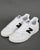 New Balance 300 Leather Trainer White/Black