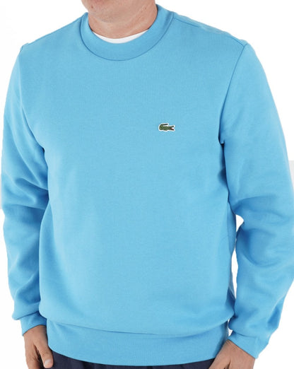 Lacoste Cotton Sweatshirt Blue