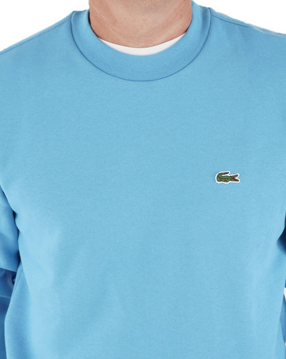 Lacoste Cotton Sweatshirt Blue
