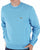 Lacoste Cotton Sweatshirt Blue