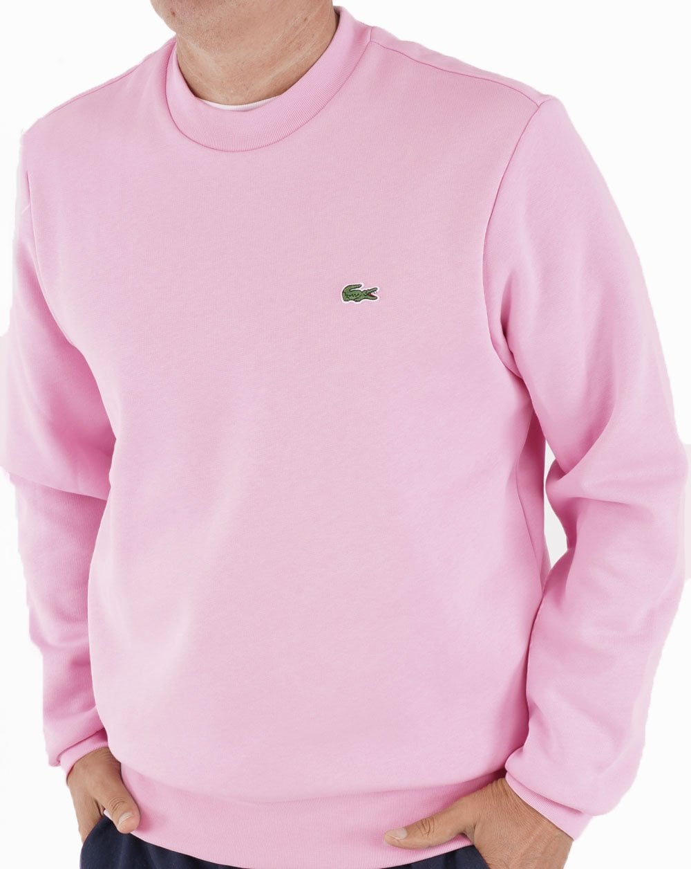 Lacoste Cotton Sweatshirt Pink