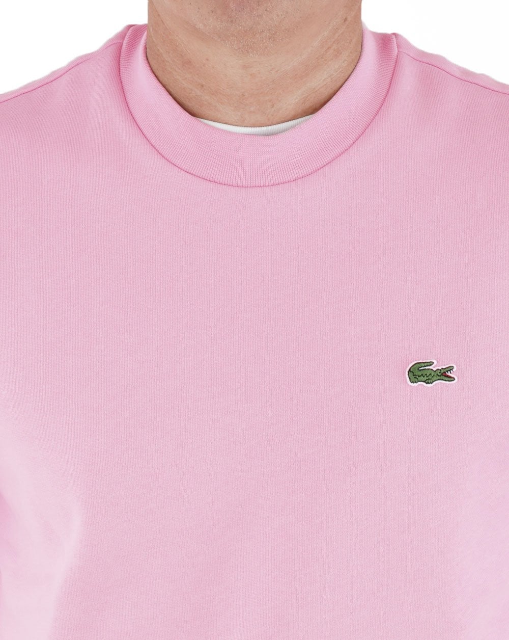 Lacoste Cotton Sweatshirt Pink