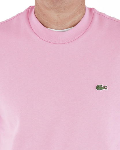 Lacoste Cotton Sweatshirt Pink