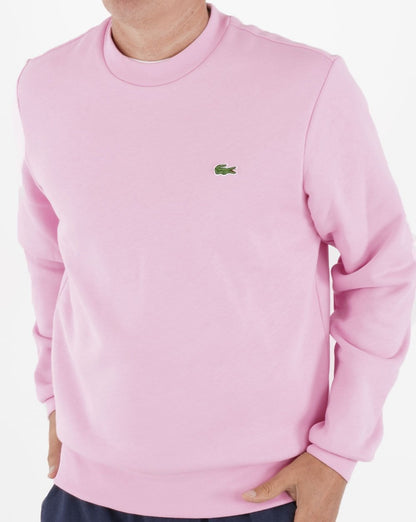 Lacoste Cotton Sweatshirt Pink