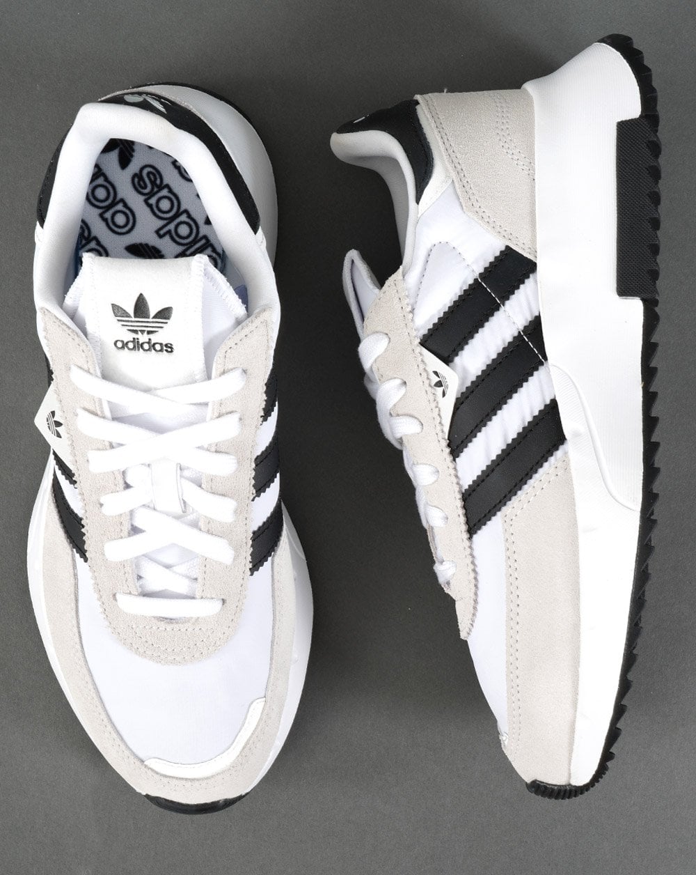 Adidas Retropy F2 Trainers White/Black