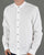 Pretty Green Cotton Collarless Shirt White
