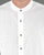 Pretty Green Cotton Collarless Shirt White