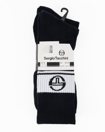 Sergio Tacchini 2 Pack Socks Navy