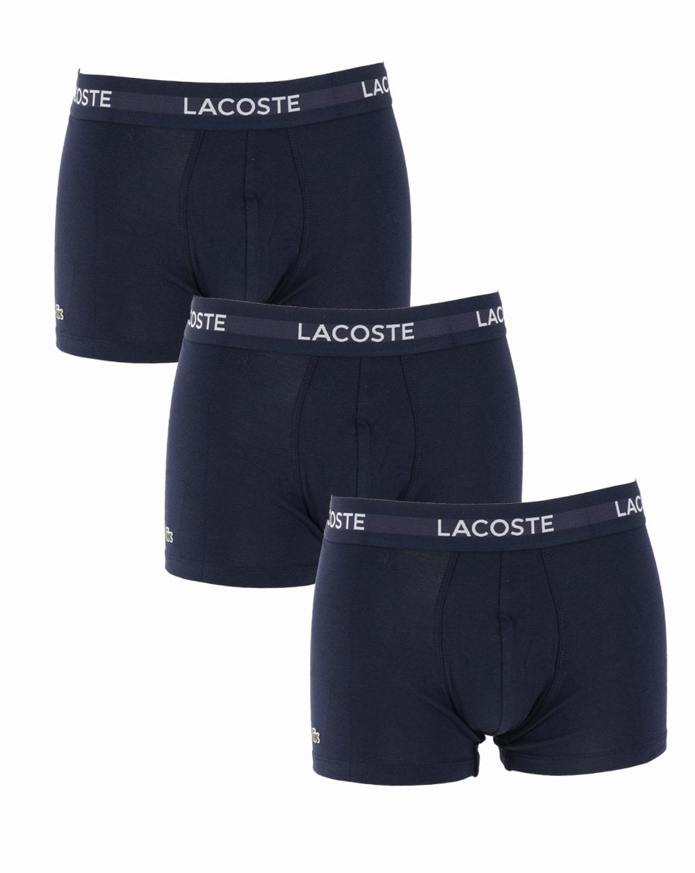 Lacoste Triple Pack Trunks Navy