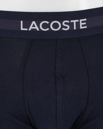 Lacoste Triple Pack Trunks Navy