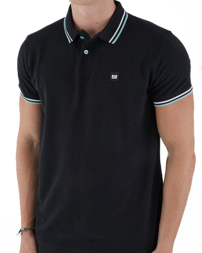 Weekend Offender Sydney Polo Shirt Black