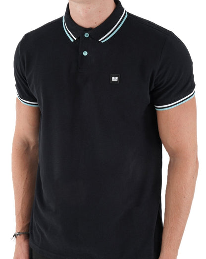 Weekend Offender Sydney Polo Shirt Black