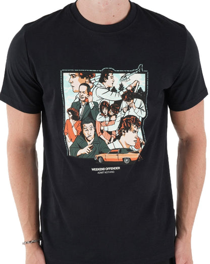 Weekend Offender Henry T-shirt Black